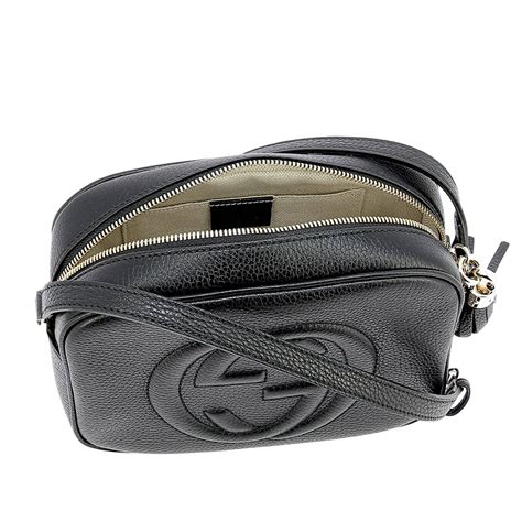 borsa gucci tessuto nero|borse tracolla donna Gucci.